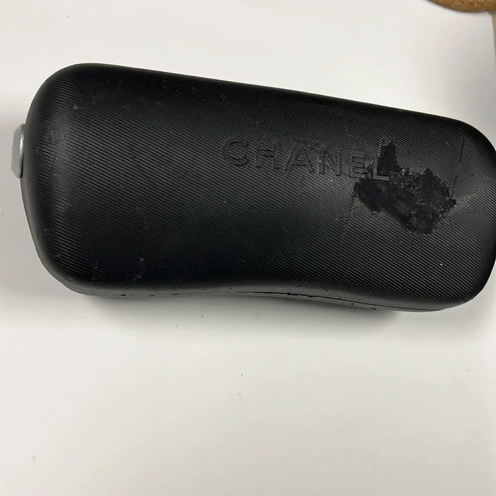 Chanel Clamshell Eyeglasses Sunglasses Case